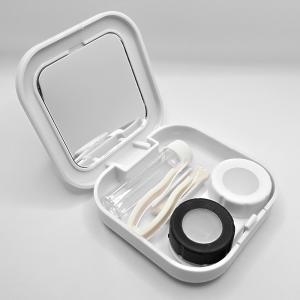 (무료배송) 거울형 휴대용 콘택트 렌즈케이스 여행용렌즈통 세트/하드렌즈케