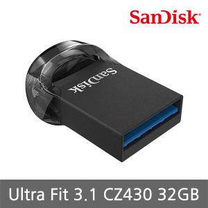 ENL Sandisk정품 Ultra Fit USB 3.1 32GB /130MB/s /CZ430