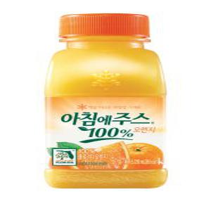 아침에주스 210ml 100% 오렌지 20개