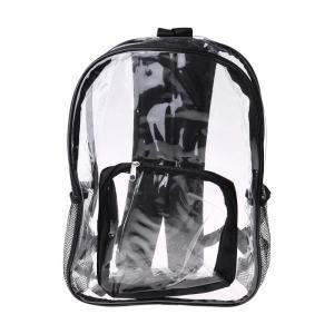 자기백 투명 pvc 유퀴즈 패션 여성 투명 PVC 배낭 여행 어깨 가방 학교 드롭