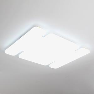 LED 거실등 라운드 125W 거실조명 안방등 사각
