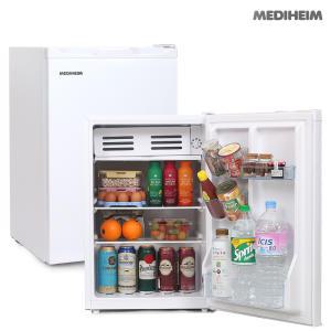 메디하임 소형냉장고 MHR-70GR 77L (화이트/실버) 원룸 사무실 기숙사 음료 주류 냉장고