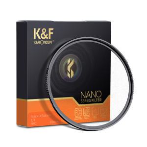 KnF 77mm NANO-X 블랙미스트 디퓨전 (1/4) 필터 - 8K AGC Glass - Black Mist Diffusion Soft Focus Filter