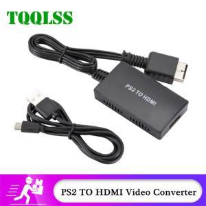 PS2 to HDMI 호환 컨버터 어댑터, PS1/2/3 용 HD 링크 케이블, 1080P 720P 출력, 지원