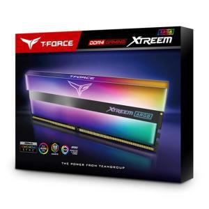 TEAMGROUP T-Force Xtreem ARGB 듀얼 채널 DDR4 SDRAM CL18 데스크탑 게이밍 램 16GB 2x8GB 3600MHz 32GB
