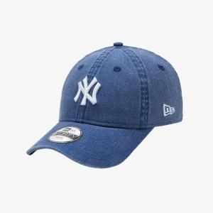 갤러리아 뉴에라키즈 MLB 뉴욕 양키스 피그먼트 볼캡 오션사이드 블루(1420891