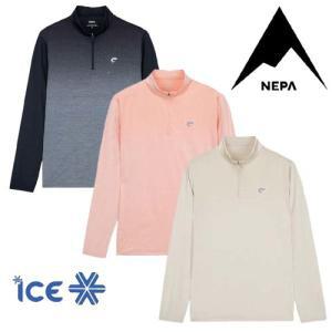 [롯데백화점]네파 NEPA 여성용 마운틴 도트 긴팔 집업 냉감 티셔츠 7I45403