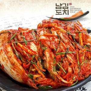 [남도김치]  생 보쌈김치 3kg/매콤달콤 수육김치/포기