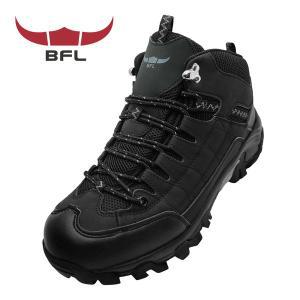 [BFL]패션등산화 4707 블랙 남성 신발 등산화 트레킹화 작업화 트레일화 10mm 쿠션깔창