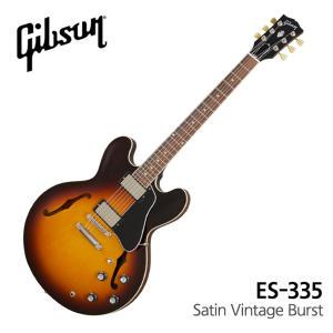 [프리버드] Gibson ES-335 Satin Vintage Burst