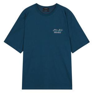 [롯데백화점]버커루 남성 16수 노말 등판 실사 루즈핏 R넥 티셔츠 (B222TS320P)