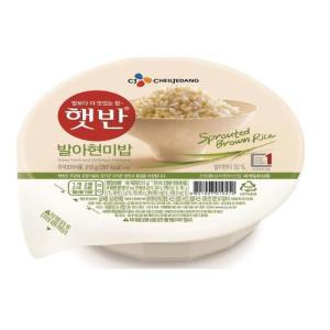 CJ제일제당 햇반 발아현미밥 210g 24개