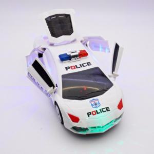 [토이토]LED 움직이는 경찰차 빙글빙글 미러볼 회전 변신 자동차 장난감 미니카 선물