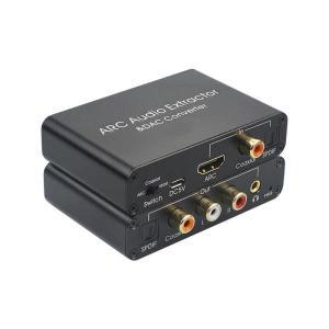 192KHz ARC o 어댑터 HDMI o 추출기 디지털-아날로그 o 컨버터 DAC SPDIF 동축 RCA 3.5mm 잭 출력