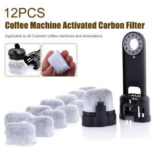 바이크 유수기 분리기브레빌 커피 머신용 숯 물 필터 12 개, 물 디스펜서 커피 메이커 용 교체 숯 물 필터