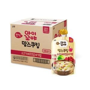 맘스쿠킹 이유식 소고기배추전골아기밥(15개입월부터) 10개