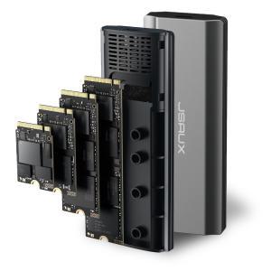 NVMe 케이스 M.2 SSD 외장케이스 USB3.1 연결 JSUAX