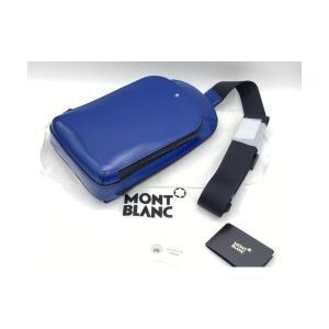 몽블랑 익스트림 2.0 블루 레더 슬링백 NEW 100 1200 남성선물