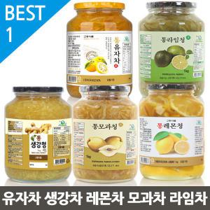 (고흥식품) 식품화학 첨가물이 없는 100% 통유자차 레몬차