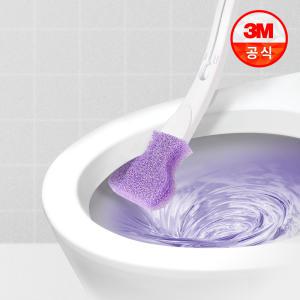 [3M]변기청소 베이킹소다 크린스틱 핸들+캐디+리필 14입/베이킹소다크린스틱/변기청소
