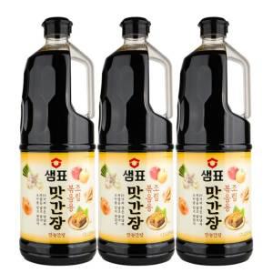 샘표 맛간장 조림볶음용 1.7L x3개