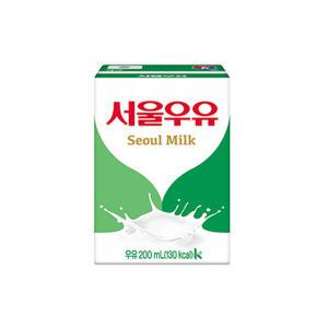 서울우유 멸균우유 200ml x 24팩