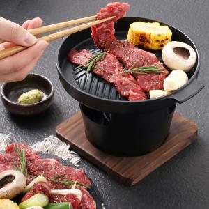 아코 1인 가정용 개인 미니화로+고기불판 일본식 고체연료