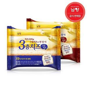 [남양]치즈사이에 두근두근 카야/크림 치즈 224gx5개(총35매) 택1