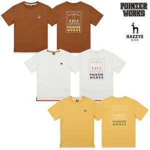 [포인터웍스] (ITM32TR12M) by헤지스키즈 리틀캠퍼 포레스트 반소매 레이어드 티셔츠
