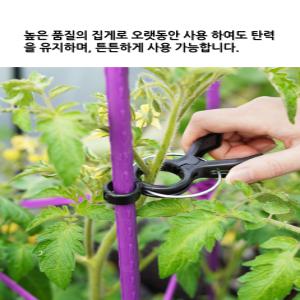장미 고추 오이 호박 토마토 포도 넝쿨식물 작물 농사용 집게 집개 (20개입) [오디가 ODIGA]