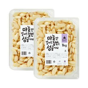 [마늘귀신] 경북 의성 깐마늘 2KG (1KG x 2개) / 소 중 대 택1