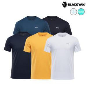 [블랙야크]남녀공용 기능성 반팔 라운드 티셔츠(BAC감악티셔츠S) 1BYTSM2905