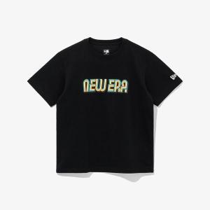 갤러리아 [뉴에라][키즈]스케이터 레인보우 티셔츠 블랙(14310205)