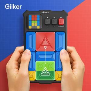 Giiker 슈퍼 슬라이드 화롱로드 스마트 센서 게임, 500 + 레벨 업 두뇌 티저 퍼즐, 상호 작용 피젯 장난감,
