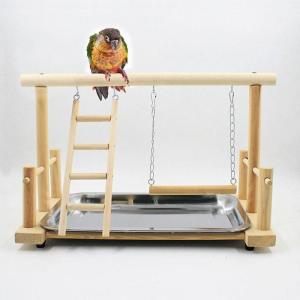 [OFKN24P9]앵무새 놀이터 장난감 새장 횟대 스탠드형