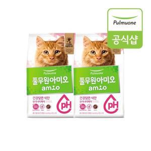 [풀무원][풀무원 아미오] 건강담은식단 고양이 유리너리케어 6.4kg (400gX16EA)X2개..