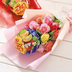 졸리 사탕꽃다발 핑크 츄파춥스 화이트데이 부케 선물 화이트데이선물