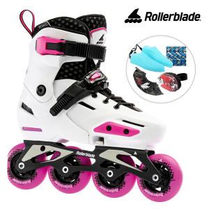 아동 인라인 스케이트 롤러블레이드 에이팩스 핑크 어린이 유아 신발항균건조기 휠커버 외 FSK 하드타입