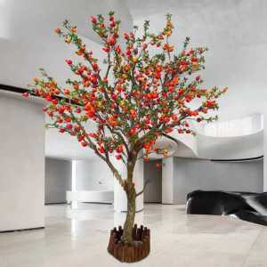 가짜석류나무 열매 실내 장식 모형 길조나무 꽃나무