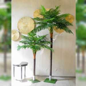 인조 야자수 나무 조화 대형 조경 식물 화분 모형 코코넛
