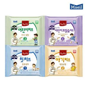 상하치즈 공식판매점 유기농 첫치즈 1∼4단계 80매/치즈/어린이치즈