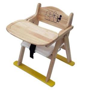 접이식 원목 식판 저상형 이유식 의자 쿠션 (세트) 유아 하이 베이비 아기_MC