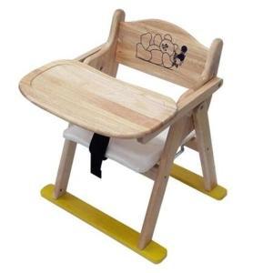 접이식 원목 식판 저상형 이유식 의자 쿠션 (세트) 유아 하이 베이비 아기