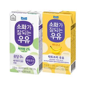 [매일유업]멸균 소화가잘되는우유 저지방+바나나 48팩_MC