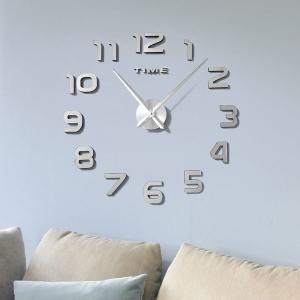 [오너클랜]숫자 인테리어 벽시계/무소음 벽걸이시계 DIY벽시계
