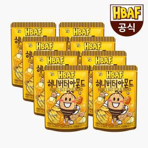 [HBAF][본사직영] 바프 허니버터 아몬드 40g 8봉 세트