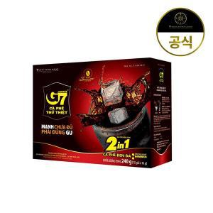 G7 2in1 커피앤슈거 15T 내수용(베트남PKG) / 인스턴트 스위트 아메리카노 베트남