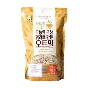 [우리밀] 무농약 국산 귀리로 만든 오트밀 360g