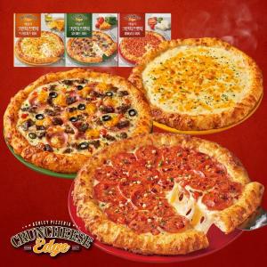 애슐리 크런치즈엣지 피자 3판 세트 올더미트+페퍼로니+트리플치즈