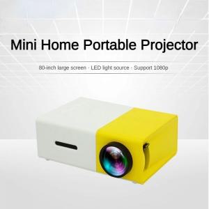 미니빔프로젝트 가정용빔프로젝터 휴대용 캠핑용 미니 프로젝터 오디오 비디오 HD USB 지지대1080P 스마트